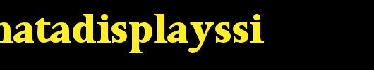 ProrenataDisplaySSi.ttf