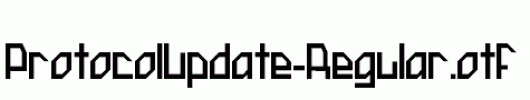 ProtocolUpdate-Regular.otf