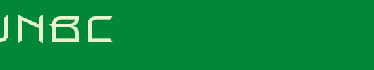 ProunBC_英文字体