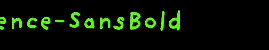 Providence-SansBold_英文字体