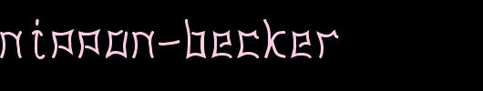 PseudoNippon-Becker.ttf