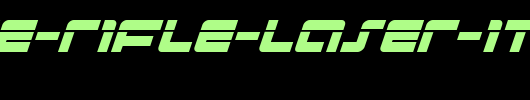 Pulse-Rifle-Laser-Italic.ttf