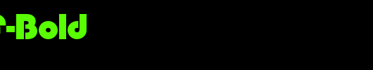 PumpEF-Bold_英文字体