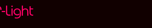 PumpEF-Light_英文字体