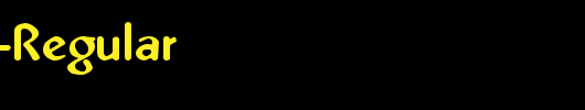 QTAbbie-Regular_英文字体