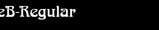 QTArnieB-Regular_英文字体