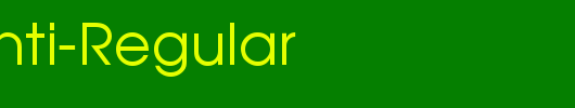 QTAvanti-Regular_英文字体