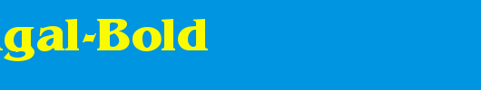QTBengal-Bold_英文字体