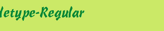 QTCascadetype-Regular_英文字体