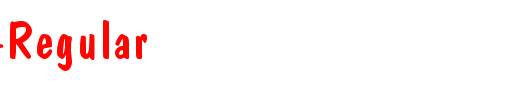QTCasual-Regular_英文字体