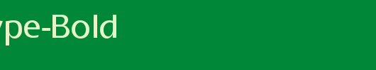 QTEraType-Bold_英文字体
