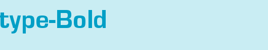 QTEurotype-Bold_英文字体