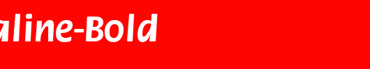 QTFloraline-Bold_英文字体