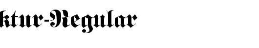 QTFraktur-Regular_英文字体