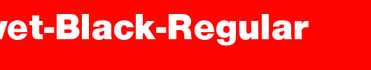 QTHelvet-Black-Regular_英文字体