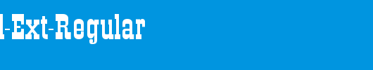 QTOKCorral-Ext-Regular_英文字体