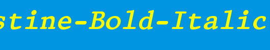 QTPristine-Bold-Italic_英文字体