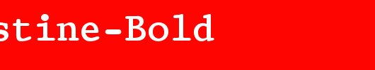 QTPristine-Bold_英文字体