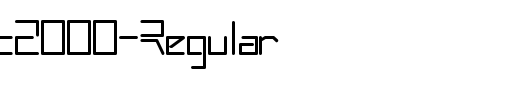 QTRobotic2000-Regular_英文字体