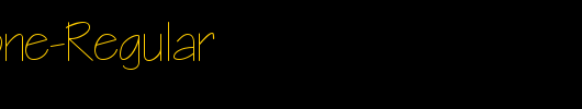 QTTechtone-Regular_英文字体