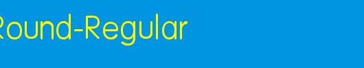 QTVagaRound-Regular_英文字体
