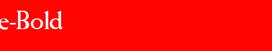QTWeise-Bold_英文字体