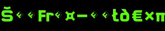 QTypeSquare-BoldExpert_英文字体