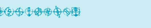 Qestir-Dingbat_英文字体