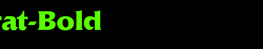 Quadrat-Bold_英文字体