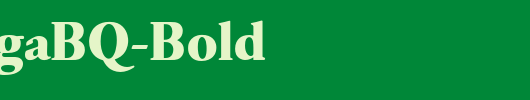 QuadrigaBQ-Bold_英文字体
