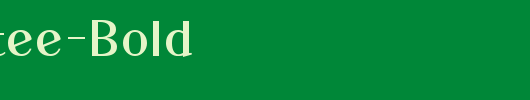 Qualettee-Bold_英文字体