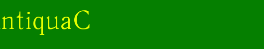 QuantAntiquaC_英文字体