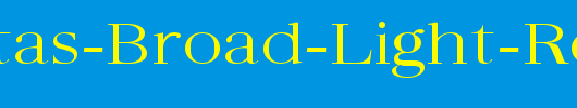Quantas-Broad-Light-Regular_英文字体