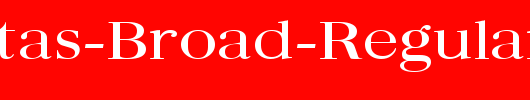 Quantas-Broad-Regular_英文字体