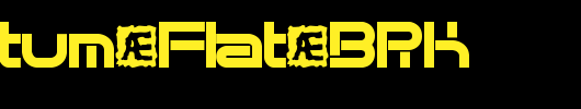 Quantum-Flat-BRK_英文字体