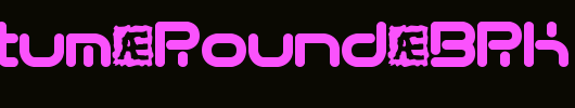 Quantum-Round-BRK_英文字体