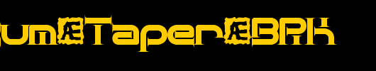 Quantum-Taper-BRK_英文字体