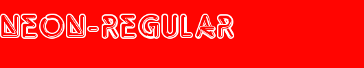Quark-Neon-Regular_英文字体