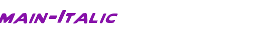 Quartermain-Italic_英文字体
