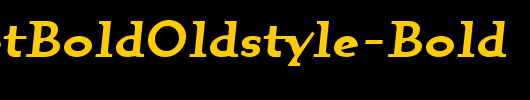 QuartetBoldOldstyle-Bold_英文字体