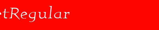 QuartetRegular_英文字体