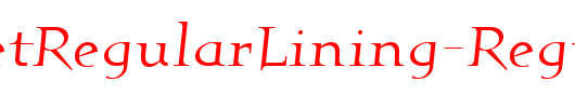 QuartetRegularLining-Regular_英文字体