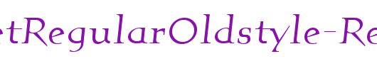 QuartetRegularOldstyle-Regular_英文字体