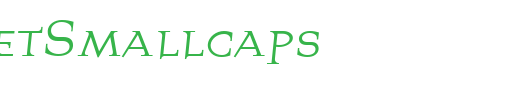QuartetSmallcaps_英文字体