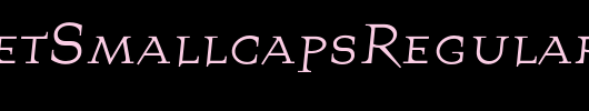 QuartetSmallcapsRegular_英文字体
