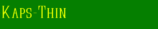 Quastic-Kaps-Thin_英文字体