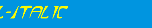 Quatl-Italic_英文字体