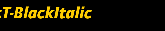 QuayItcT-BlackItalic_英文字体