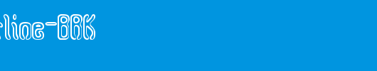 Queasy-Outline-BRK_英文字体