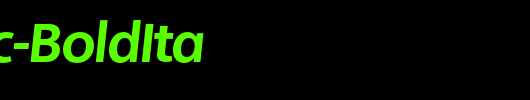 Quebec-BoldIta_英文字体
